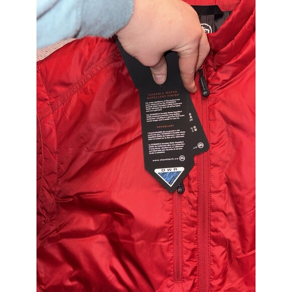 Stormtech Performance Men’s Down Vest - Red Size Large - Picture 7 of 11